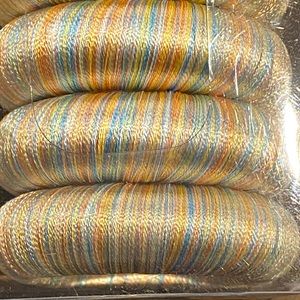 Set of 12 Spring Yarn Wrapped Napkin Rings